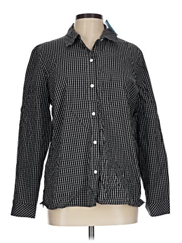 Ann Taylor Long Sleeve Button-Down Shirt (view 1)