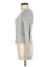 Missguided Metallic Silver Pullover Sweater Size M - photo 5