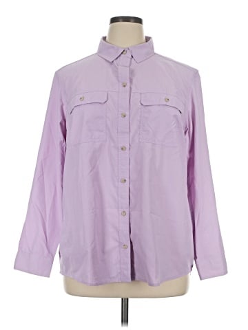 Eddie Bauer Long Sleeve Button-Down Shirt (view 1)