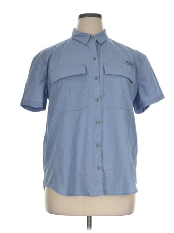 Eddie Bauer Short Sleeve Button-Down Shirt (view 1)