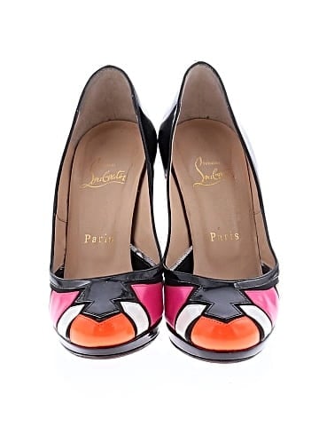 Christian Louboutin Patent Leather Astrogirl Pumps 120mm (view 2)