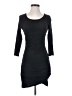 Express Solid Black Cocktail Dress Size XS - photo 1