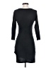 Express Solid Black Cocktail Dress Size XS - photo 2