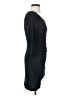Express Solid Black Cocktail Dress Size XS - photo 4