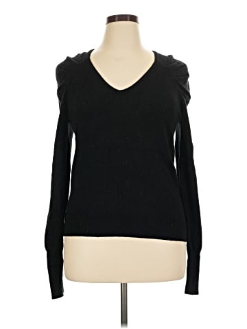 White + Warren Wool Pullover Sweater (view 1)