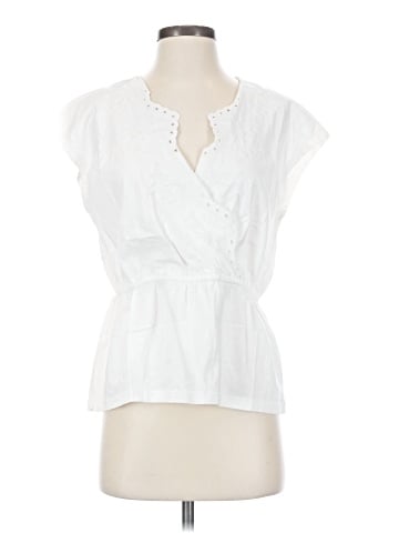 Caslon Short Sleeve Blouse (view 1)