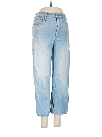 Madewell Petite Slim Wide-Leg Jeans in Eastwick Wash (view 1)