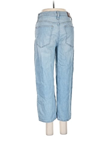 Madewell Petite Slim Wide-Leg Jeans in Eastwick Wash (view 2)