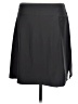 lucy Solid Black Casual Skirt Size L - photo 2