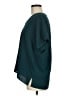 MTS 100% Polyester Teal Short Sleeve Blouse Size M - photo 5
