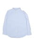 Zara Polka Dots Blue Long Sleeve Button-Down Shirt Size 6 - photo 1