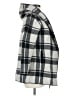 Field Flower 100% Wool Plaid Gray Wool Coat Size M - photo 4