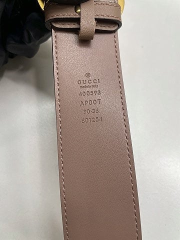 Gucci Leather GG Belt (view 2)
