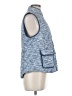 Croft & Barrow 100% Polyester Blue Vest Size Med Petite - photo 4