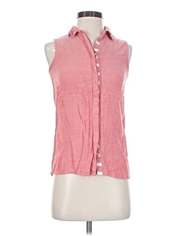 Jaclyn Smith Sleeveless Button-Down Shirt (view 1)