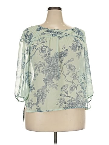 Lauren Conrad 3/4 Sleeve Blouse (view 1)