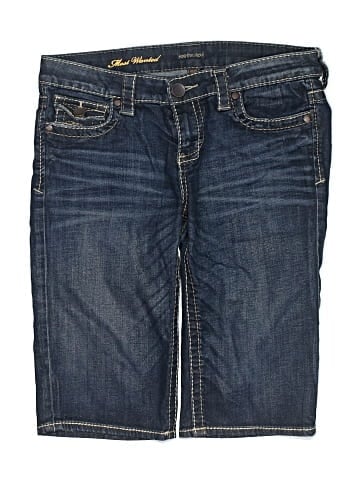 See Thru Soul Denim Shorts (view 1)