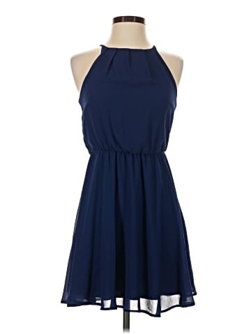 Blue Rain Casual Dress (view 1)