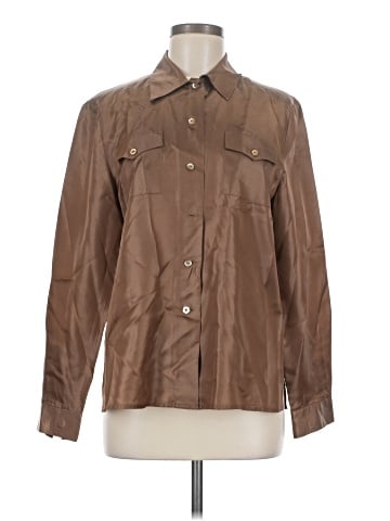 Due Per Due 3/4 Sleeve Button-Down Shirt (view 1)