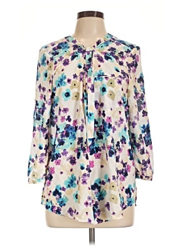 Not Your Daughter's Jeans 3/4 Sleeve Blouse (view 1)