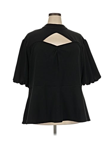 Ashley Stewart Short Sleeve Blouse (view 1)