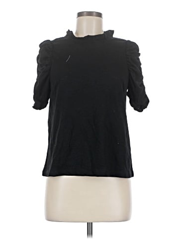 Moon River Short Sleeve Turtleneck (view 1)