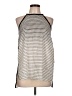 Truth NYC Silver Sleeveless Blouse Size L - photo 1