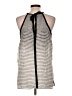 Truth NYC Silver Sleeveless Blouse Size L - photo 2