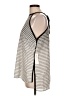 Truth NYC Silver Sleeveless Blouse Size L - photo 5