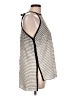 Truth NYC Silver Sleeveless Blouse Size L - photo 4