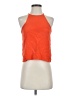 Tibi Orange Sleeveless Top Size 4 - photo 1