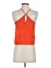 Tibi Orange Sleeveless Top Size 4 - photo 2