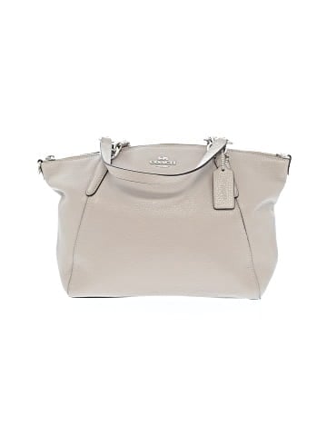 Coach Factory Leather Satchel (view 1)