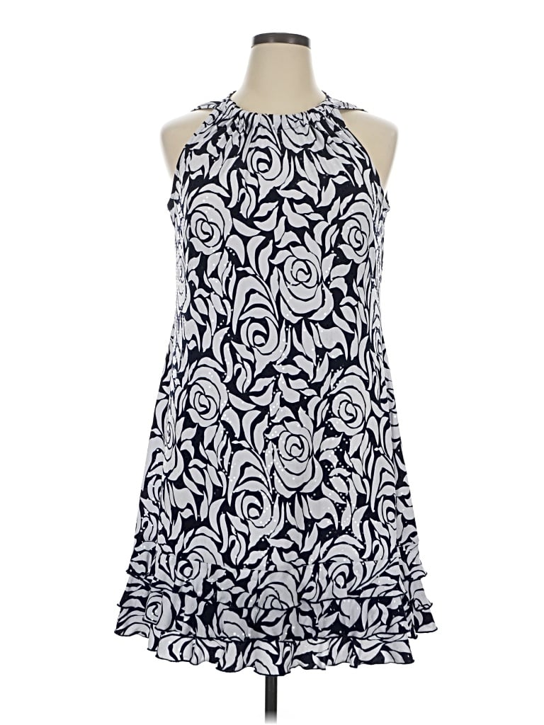 Pre-owned Msk Cocktail Dress In Blue