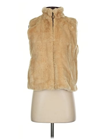 Ann Taylor LOFT Faux Fur Vest (view 1)