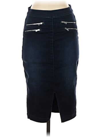 Jennifer Lopez Denim Skirt (view 1)