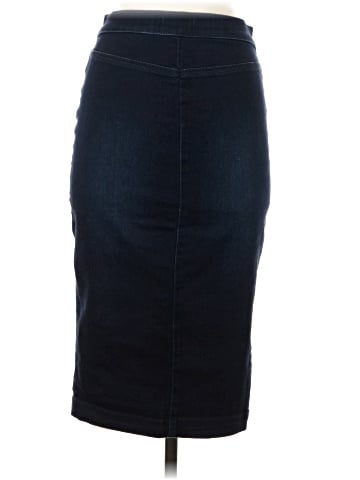 Jennifer Lopez Denim Skirt (view 2)