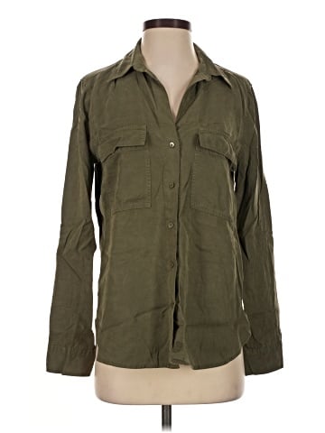 Babaton Long Sleeve Button-Down Shirt (view 1)