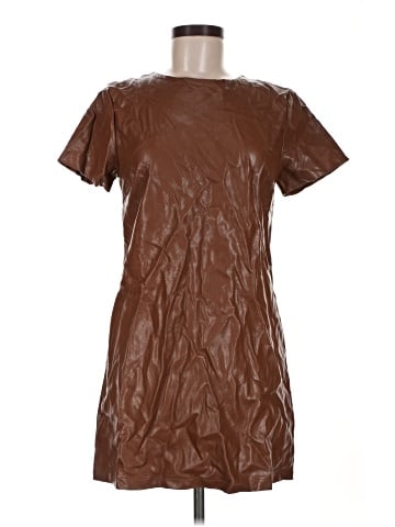 Olivaceous Casual Dress (view 1)