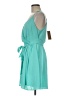 Buttons 100% Polyester Solid Teal Cocktail Dress Size M - photo 5