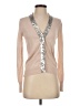 J.Crew 100% Wool Metallic Silver Wool Cardigan Size XS - photo 1