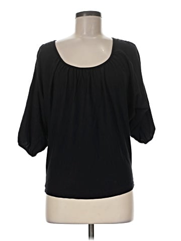 Velvet 3/4 Sleeve Blouse (view 1)