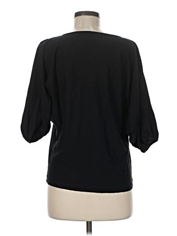 Velvet 3/4 Sleeve Blouse (view 2)