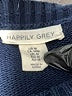 Happily Grey Blue Pullover Sweater Size M - photo 7