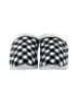 Lands' End Checkered-gingham Gray Mule/Clog Size 10 - photo 2