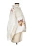 Pol 100% Cotton Print Ivory Jacket Size M - photo 4