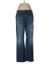 CAbi 100% Cotton Stars Blue Jeans Size 10 - photo 1