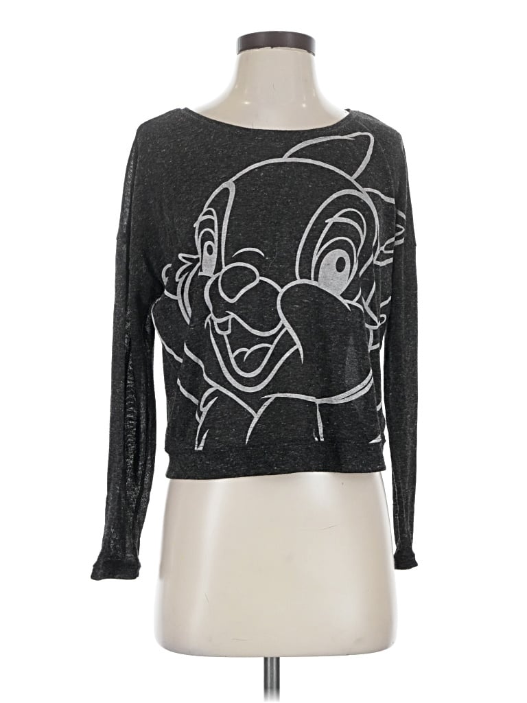 Pre-owned Disney Long Sleeve T-shirt In Black