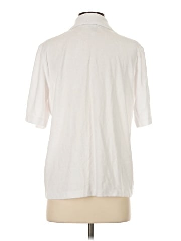 Lands' End 3/4 Sleeve Button-Down Shirt (view 2)