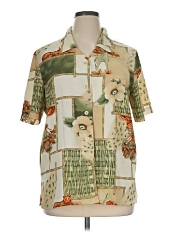 Alfred Dunner Short Sleeve Blouse (view 1)
